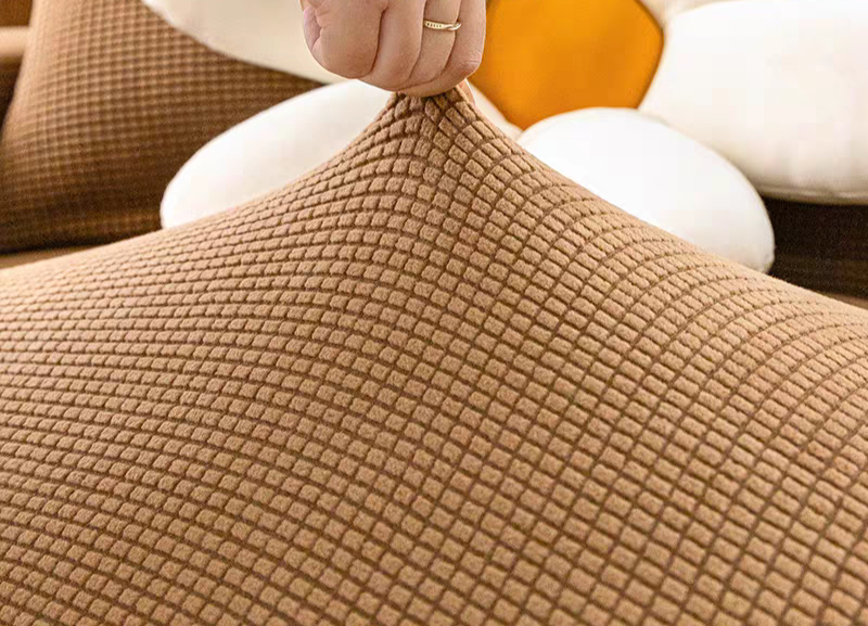 FODERA PER DIVANO PANNA, COPRIDIVANO ELASTICIZZATO JACQUARD