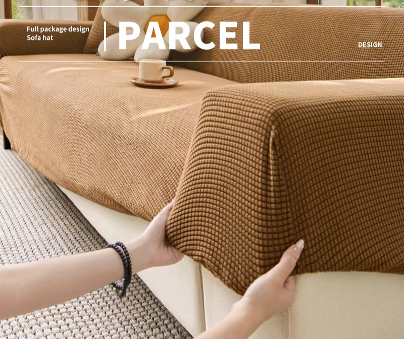 FODERA PER DIVANO PANNA, COPRIDIVANO ELASTICIZZATO JACQUARD