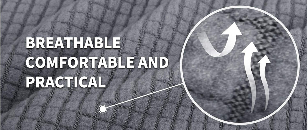 FODERA PER DIVANO GRIGIO CHIARO, COPRIDIVANO ELASTICIZZATO JACQUARD